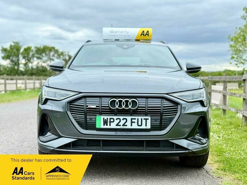 Audi E-tron 50 Black Edition Quattro 71.2Kwh 11Kw Ch WP22FUT Grey #2