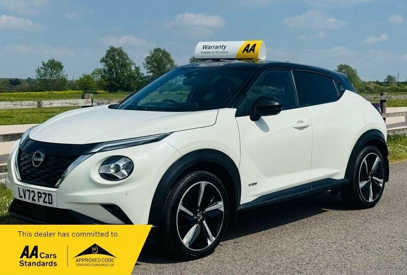 Nissan Juke 1.6 Tekna Euro 6 LV72PZD White #5