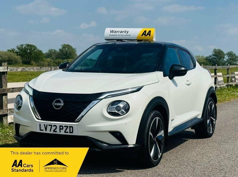 Nissan Juke 1.6 Tekna Euro 6 LV72PZD White #4