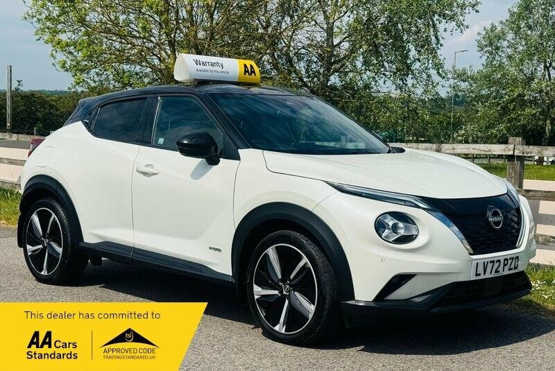 Nissan Juke 1.6 Tekna Euro 6 LV72PZD White #2