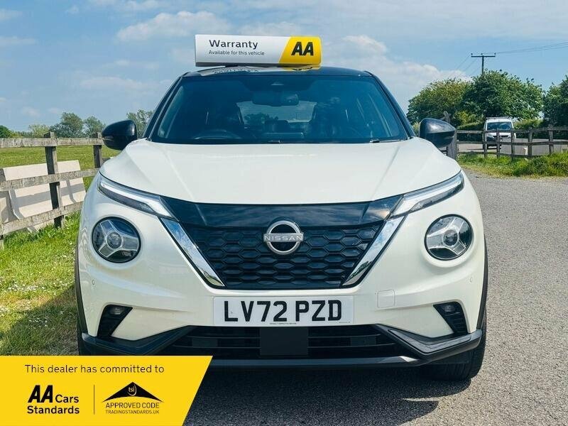 Nissan Juke 1.6 Tekna Euro 6 LV72PZD White #3