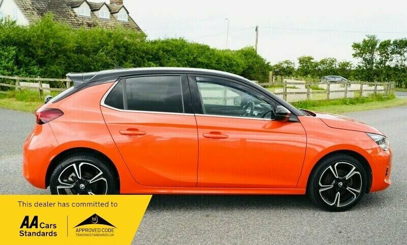 Vauxhall Corsa 1.2 Turbo Ultimate Euro 6 Ss YM22LDZ Orange #5