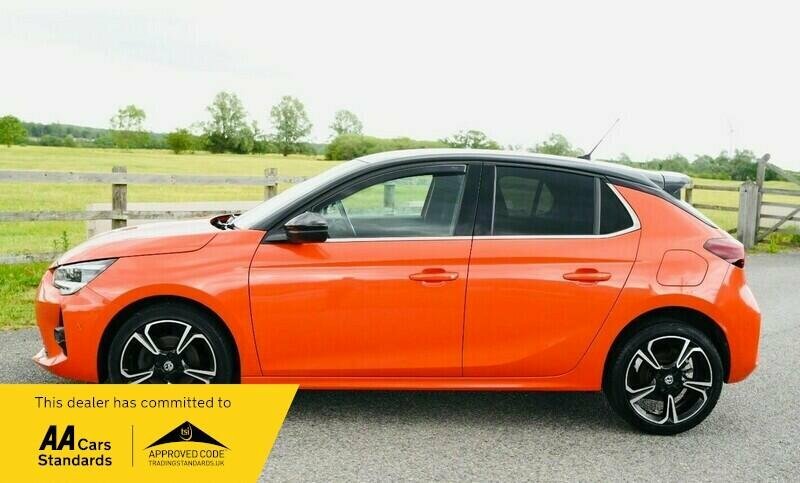 Vauxhall Corsa 1.2 Turbo Ultimate Euro 6 Ss YM22LDZ Orange #6