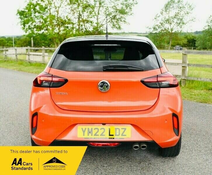 Vauxhall Corsa 1.2 Turbo Ultimate Euro 6 Ss YM22LDZ Orange #3