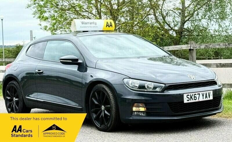 Volkswagen Scirocco 2.0 Tdi Gt Black Edition Dsg Euro 6 Ss Grey
