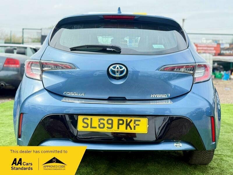 Toyota Corolla 1.8 Vvt-h Icon Cvt Euro 6 Ss SL69PKF Blue #6