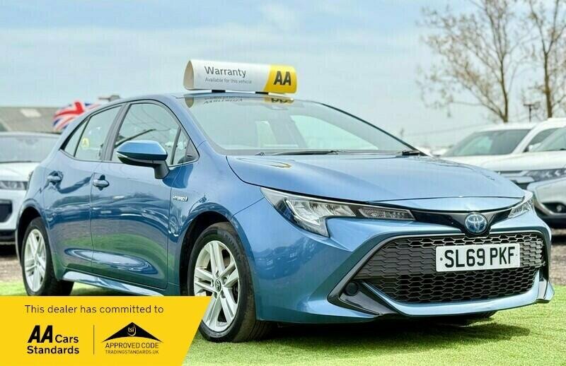 Toyota Corolla 1.8 Vvt-h Icon Cvt Euro 6 Ss SL69PKF Blue #2