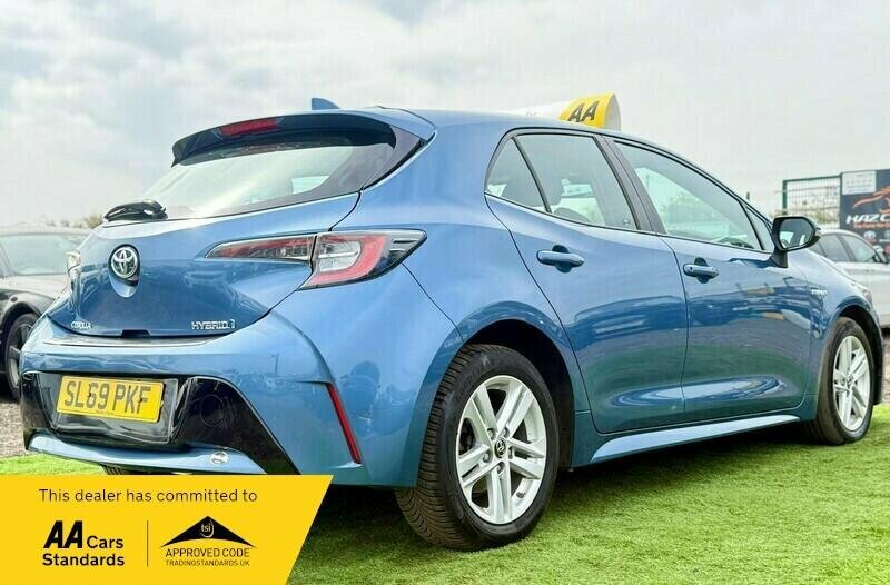 Toyota Corolla 1.8 Vvt-h Icon Cvt Euro 6 Ss SL69PKF Blue #5