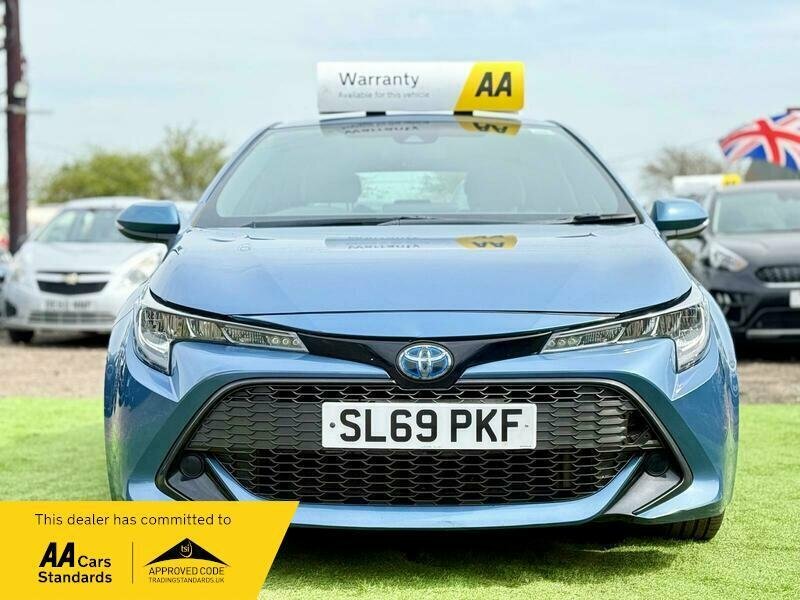 Toyota Corolla 1.8 Vvt-h Icon Cvt Euro 6 Ss SL69PKF Blue #3