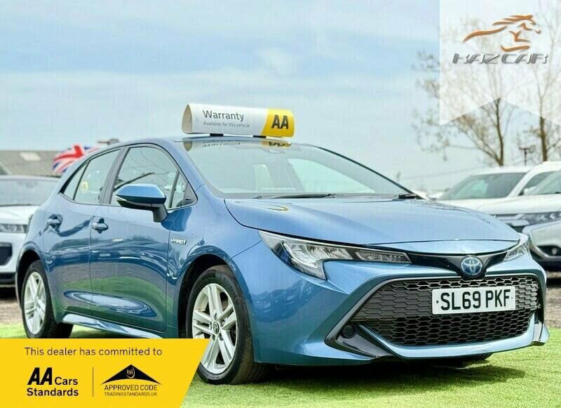 Toyota Corolla 1.8 Vvt-h Icon Cvt Euro 6 Ss Blue