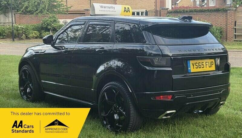 Land Rover Range Rover Evoque 2.0 Td4 Hse Dynamic 4Wd Euro 6 Ss YS65FUP Black #6