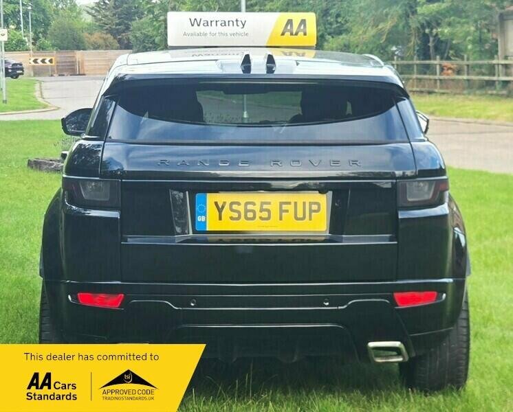 Land Rover Range Rover Evoque 2.0 Td4 Hse Dynamic 4Wd Euro 6 Ss YS65FUP Black #5