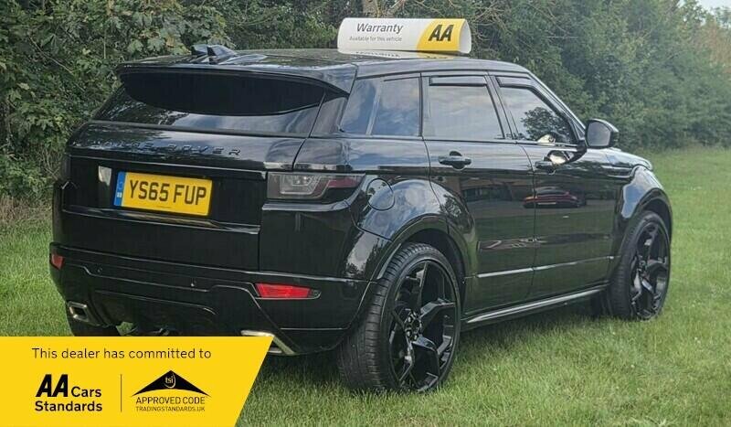 Land Rover Range Rover Evoque 2.0 Td4 Hse Dynamic 4Wd Euro 6 Ss YS65FUP Black #4