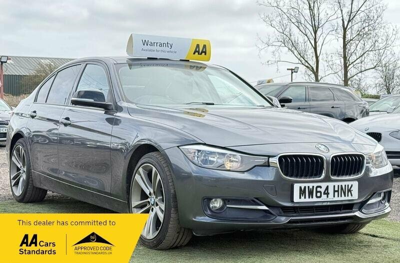 BMW 3 Series 2.0 316D Sport Euro 5 Ss Grey