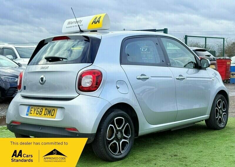 Smart Forfour Eq 17.6Kwh Prime Premium 22Kw Charger Silver #4