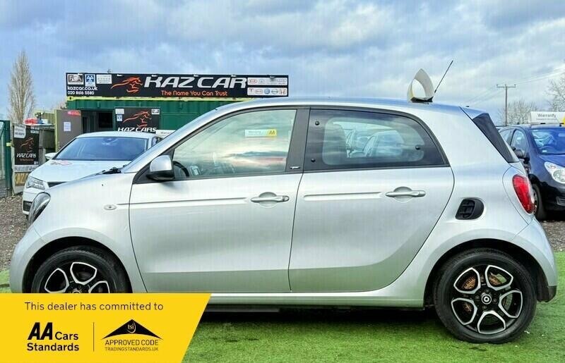 Smart Forfour Eq 17.6Kwh Prime Premium 22Kw Charger Silver #6