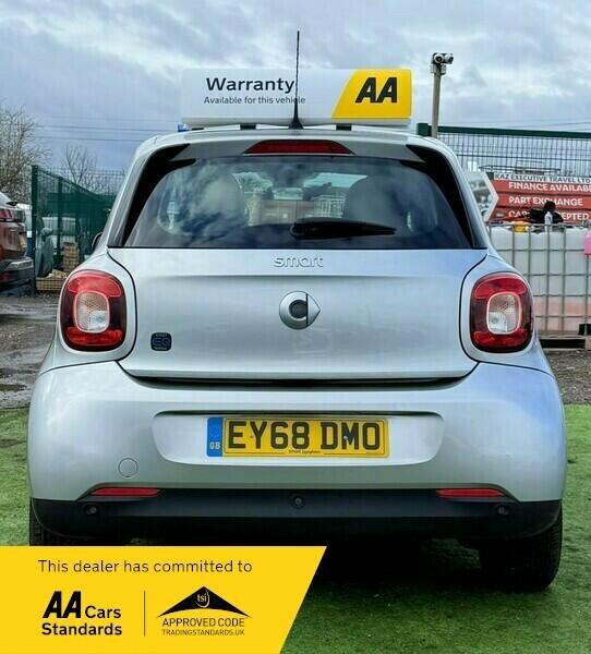 Smart Forfour Eq 17.6Kwh Prime Premium 22Kw Charger Silver #5