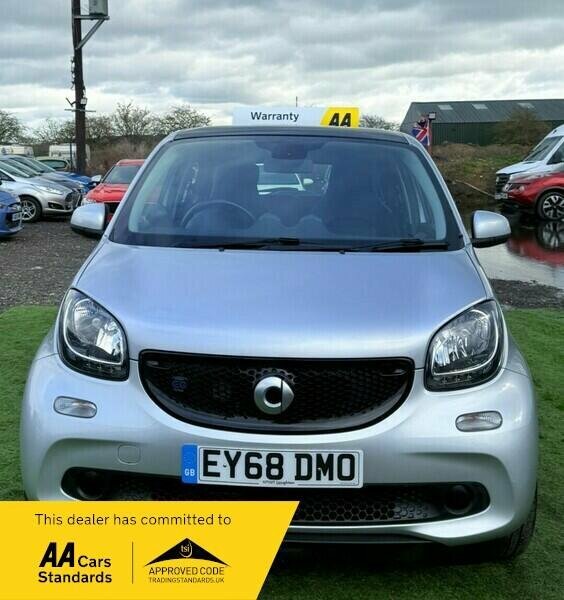 Smart Forfour Eq 17.6Kwh Prime Premium 22Kw Charger Silver #2