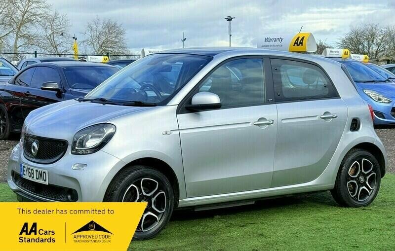 Smart Forfour Eq 17.6Kwh Prime Premium 22Kw Charger Silver #3