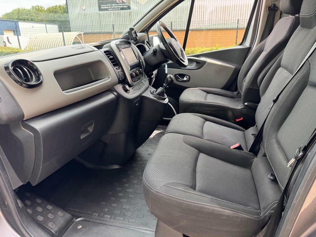 Renault Trafic 1.6 Dci Sl27 Sport Nav No Vat Van 120 Bhp White #26