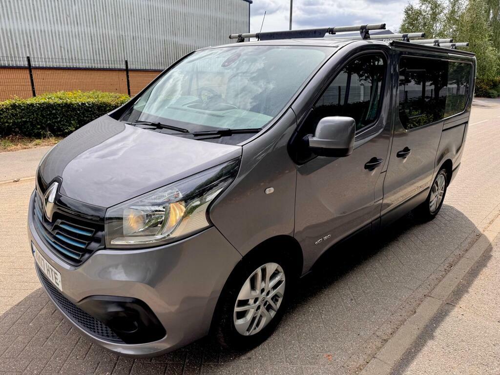 Renault Trafic 1.6 Dci Sl27 Sport Nav No Vat Van 120 Bhp White #16