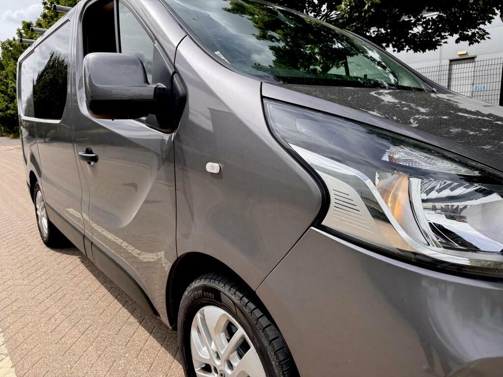 Renault Trafic 1.6 Dci Sl27 Sport Nav No Vat Van 120 Bhp White #9