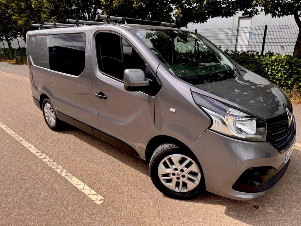 Renault Trafic 1.6 Dci 27 Sport Nav Swb Standard Roof Euro 6 Grey #2