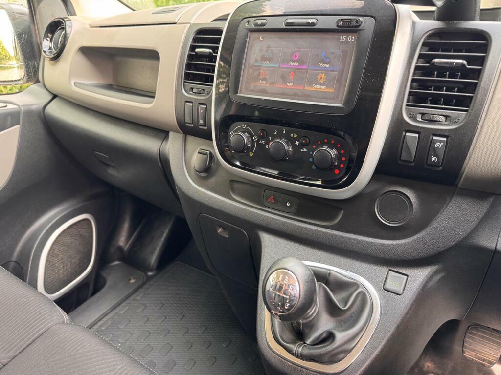 Renault Trafic 1.6 Dci Sl27 Sport Nav No Vat Van 120 Bhp White #32