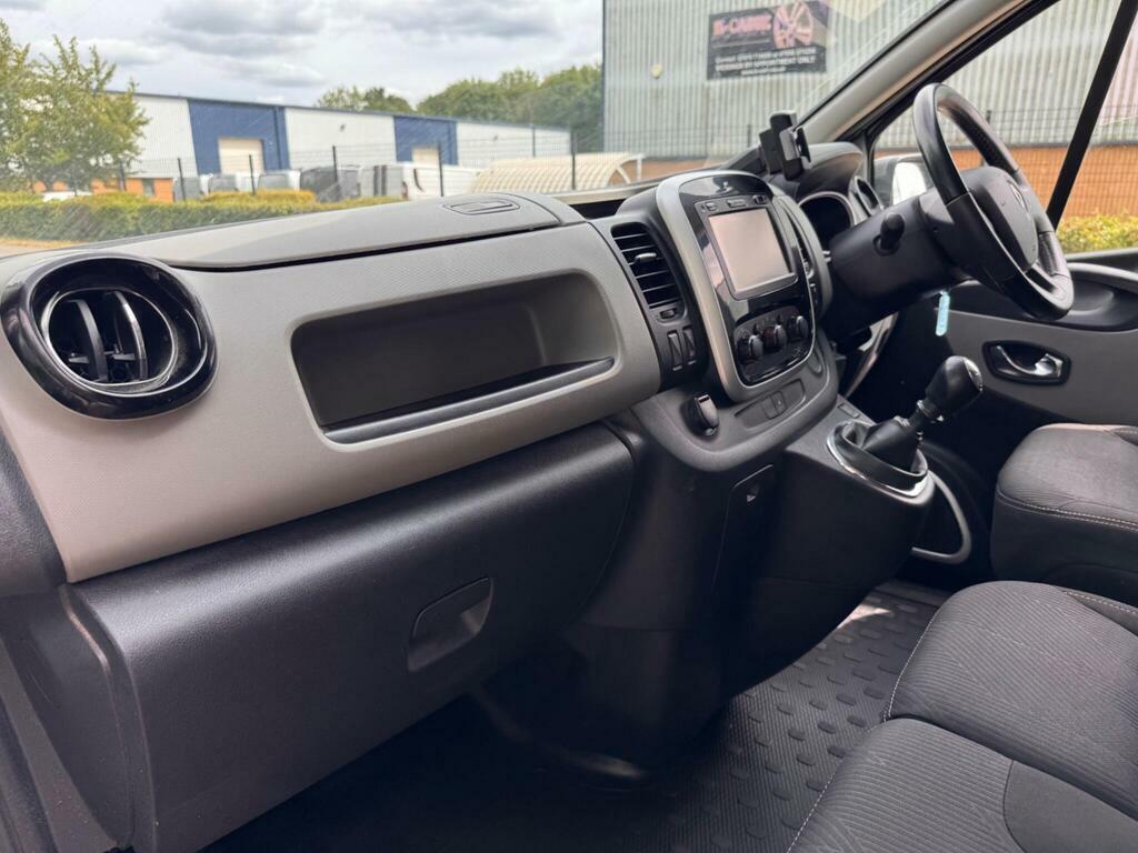 Renault Trafic 1.6 Dci Sl27 Sport Nav No Vat Van 120 Bhp White #28