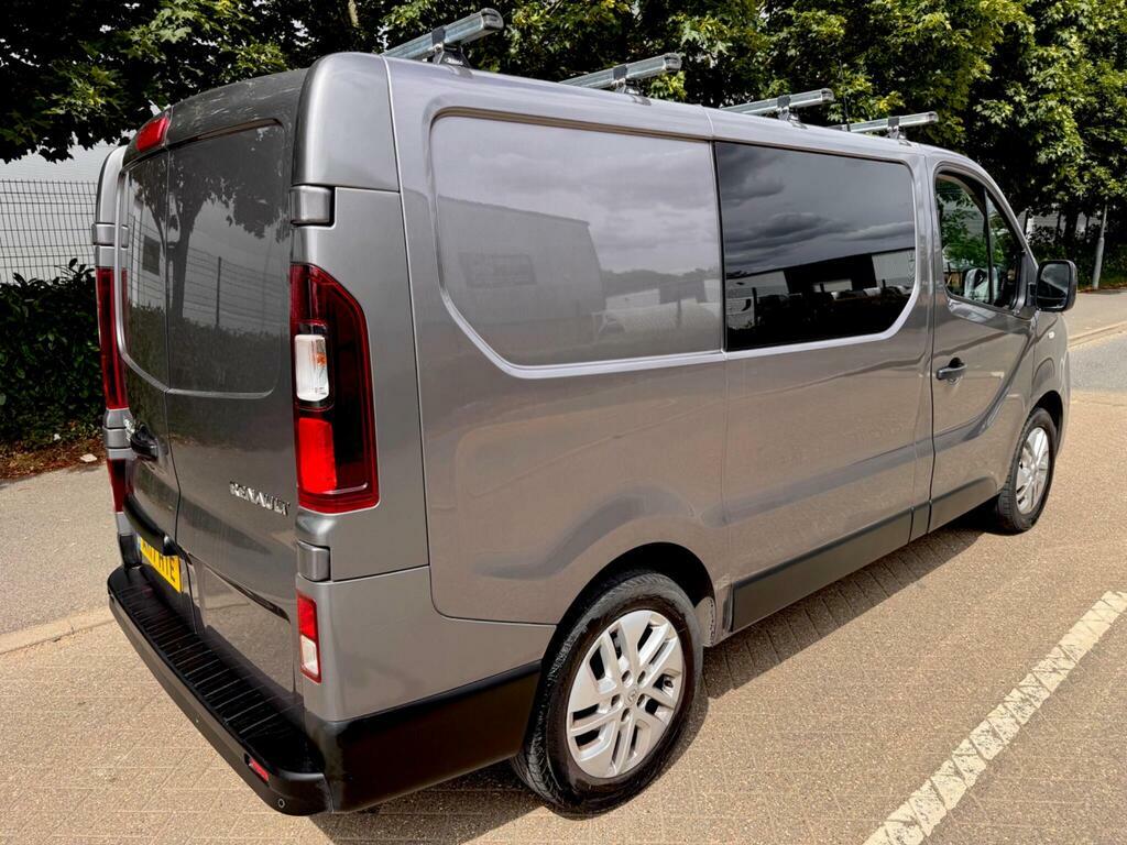 Renault Trafic 1.6 Dci Sl27 Sport Nav No Vat Van 120 Bhp White #19