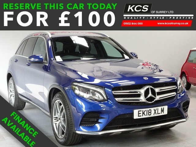 Mercedes-Benz GLC Class 2.1 Glc220d Amg Line Suv G-tronic 4Mati Blue