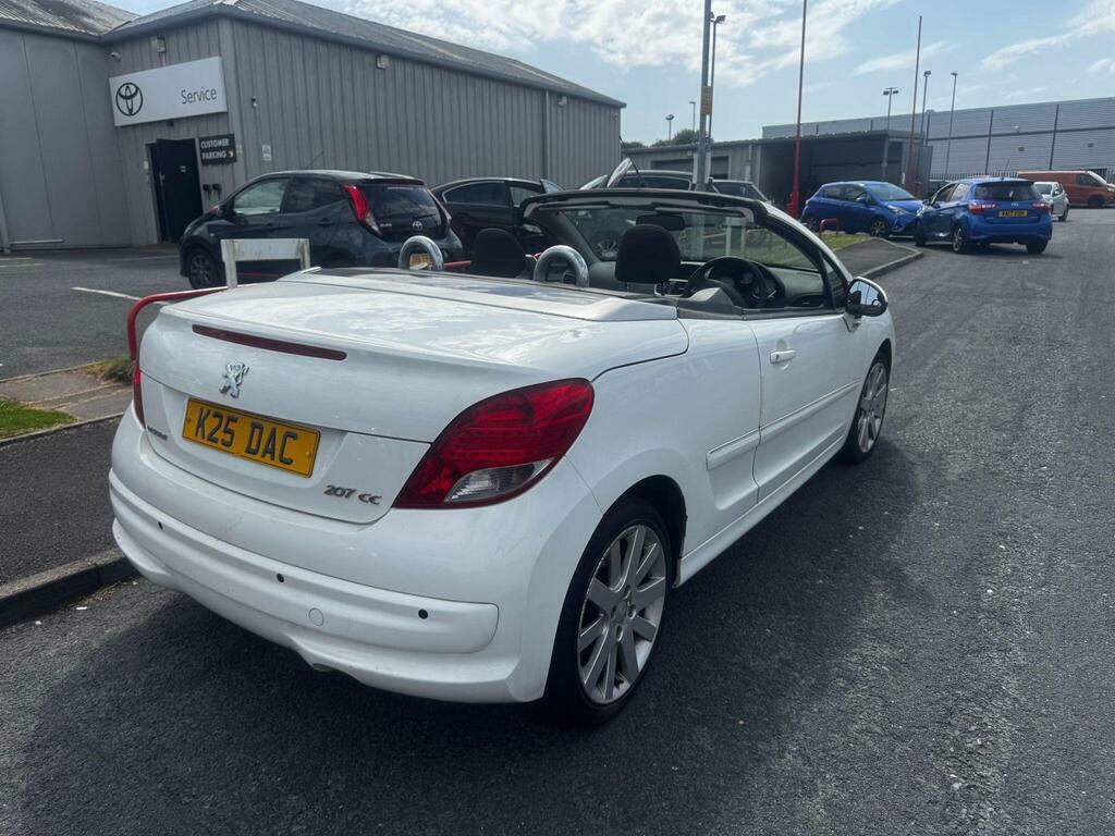 Peugeot 207 CC 1.6 Vti Gt Euro 5 White #5
