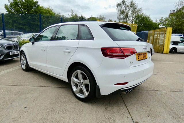 Audi A3 2017 2.0 Tdi Sport Sportback Eur White #6