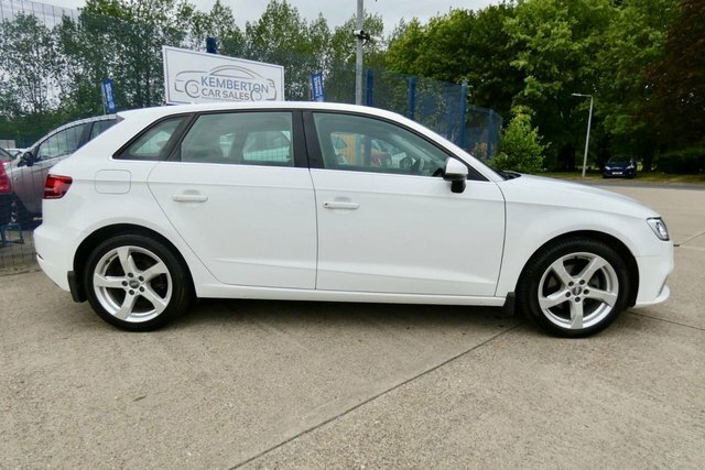 Audi A3 2017 2.0 Tdi Sport Sportback Eur White #4