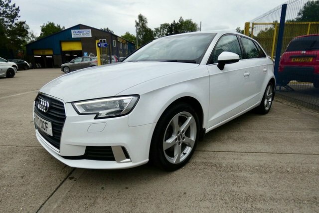 Audi A3 2017 2.0 Tdi Sport Sportback Eur White #3