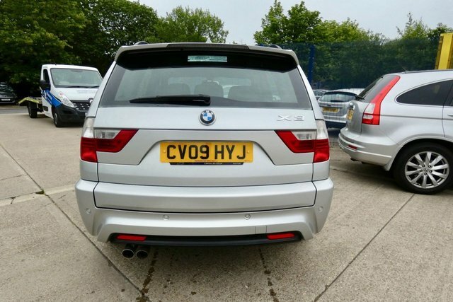 BMW X3 2009 3.0 30D M Sport Suv Steptronic Xdr Silver #6