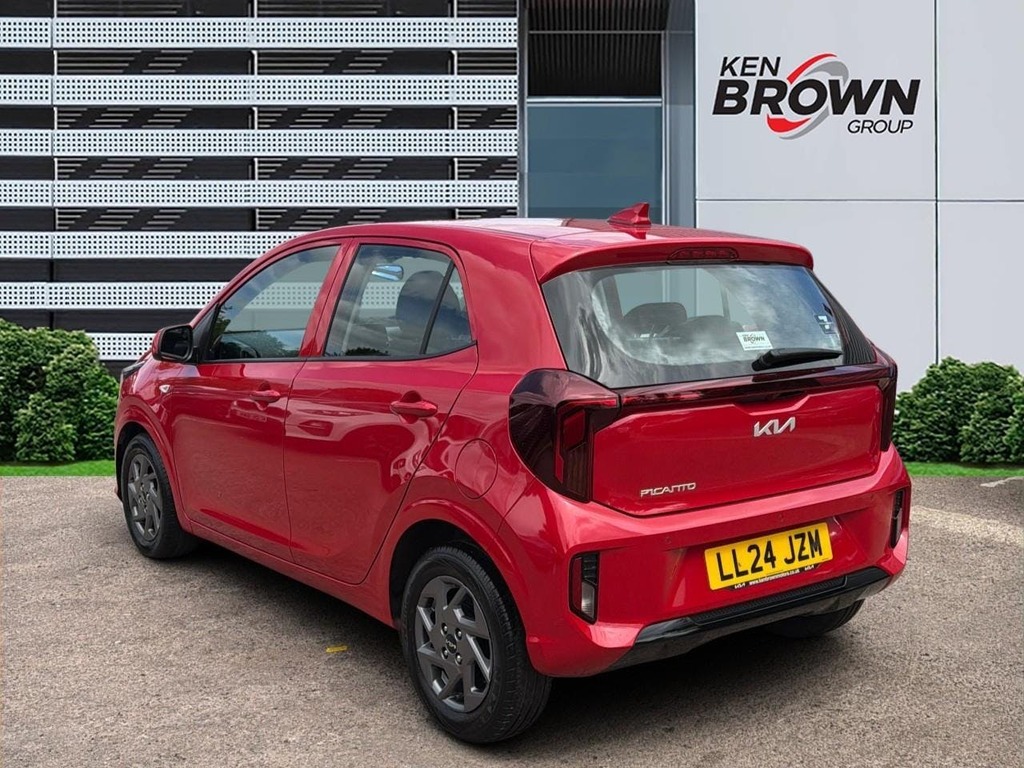 Kia Picanto 1.0 2 Hatchback Amt Red #2