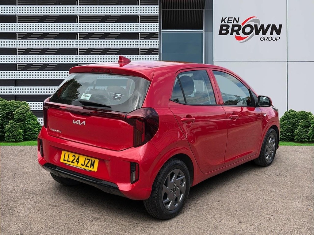 Kia Picanto 1.0 2 Hatchback Amt Red #6
