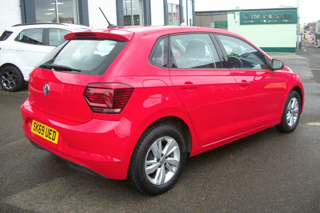 Volkswagen Polo 1.0 Tsi Evo Se Tech Edition SK69UED Red #6