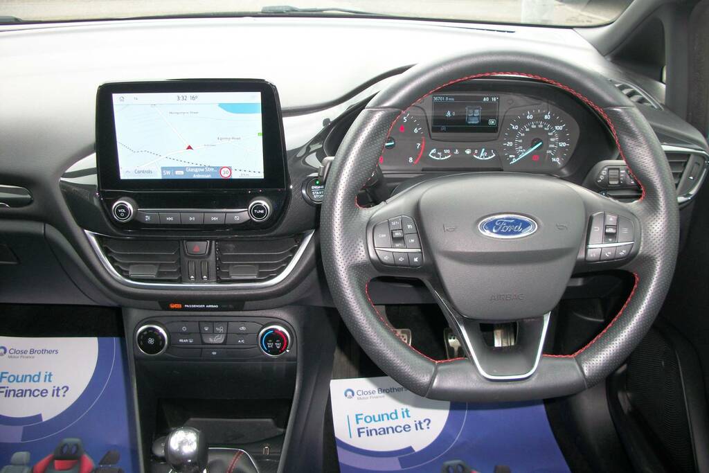 Ford Fiesta 1.0 Ecoboost 125 St-line Edition WV20JRU White #4