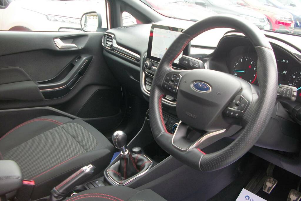 Ford Fiesta 1.0 Ecoboost 125 St-line Edition WV20JRU White #3