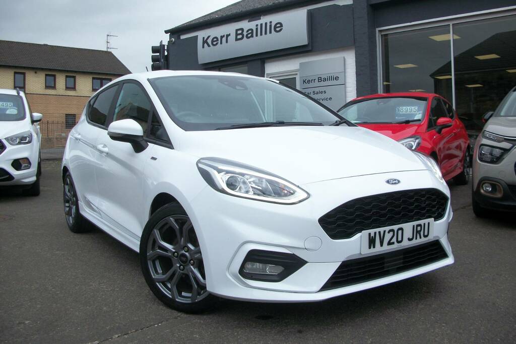 Ford Fiesta 1.0 Ecoboost 125 St-line Edition White
