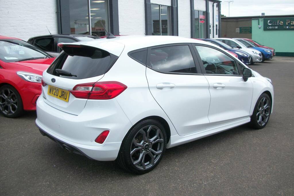Ford Fiesta 1.0 Ecoboost 125 St-line Edition WV20JRU White #6