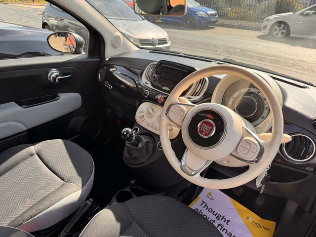 Fiat 500 Pop Hatchback Black #2