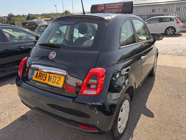 Fiat 500 Pop Hatchback Black #4