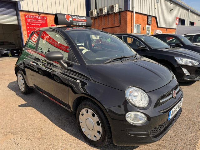 Fiat 500 Pop Hatchback Black