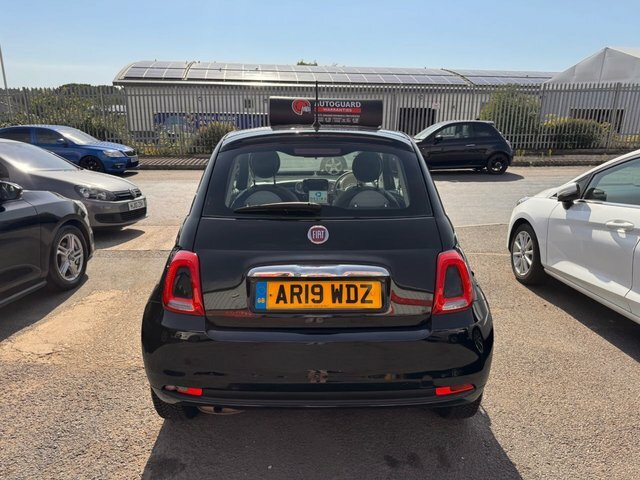 Fiat 500 Pop Hatchback Black #5