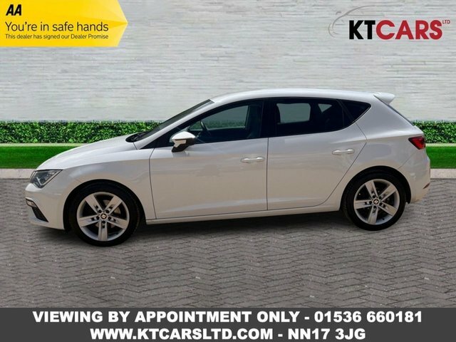 Seat Leon Tsi Fr Technology Hatchback White #2