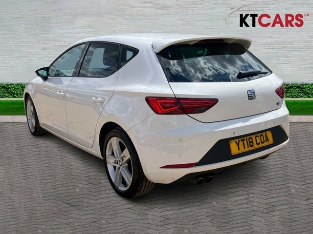 Seat Leon Tsi Fr Technology Hatchback White #6