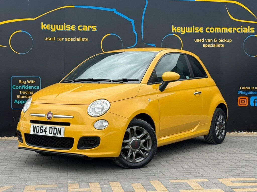 Fiat 500 1.2 S Euro 6 Ss Yellow